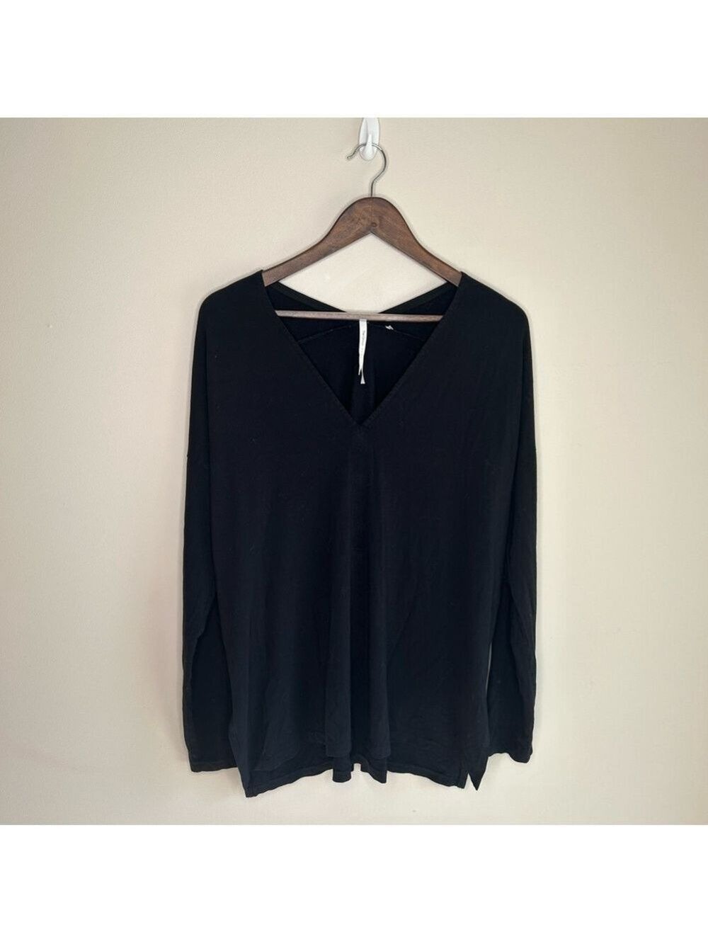 Babaton The Haines Long Sleeve Top Black Large